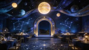 Astrology Event Decor