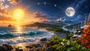 Featured image for How the Sun and Moon Work Together to Create Earth’s Natural Cycles on Astrology Streets